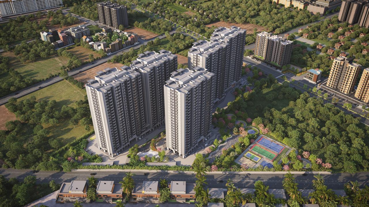 The O.G. Residences — Aerial master view